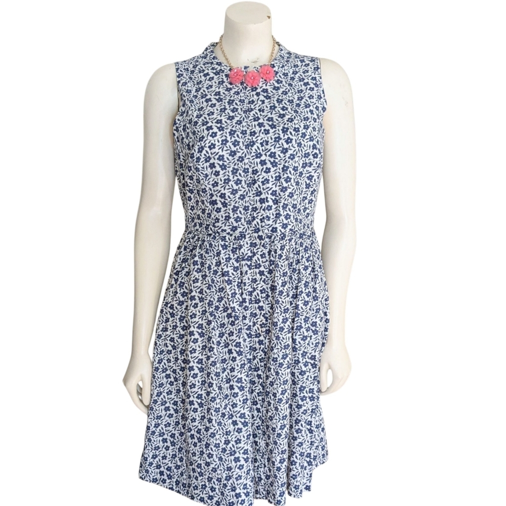 J. Crew Factory Linen Blend Dress Size 4
